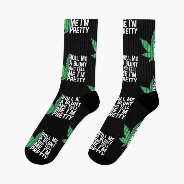 Item preview, Roll Me A Blunt And Tell Me I'm Pretty Weed Funny Weed Marijuana Pothead Stoner designed and sold by Akmloza.