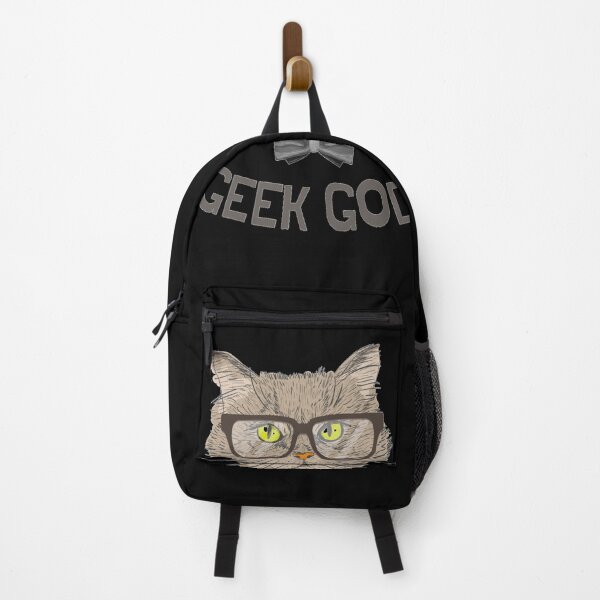 Item preview, Geek God - Funny Cat (Black) designed and sold by iamwowie.
