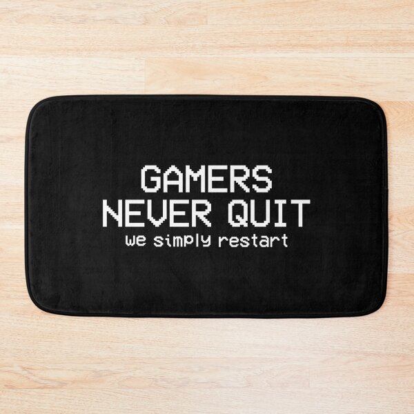 Item preview, Gamers never quit we simply restart designed and sold by Statim.