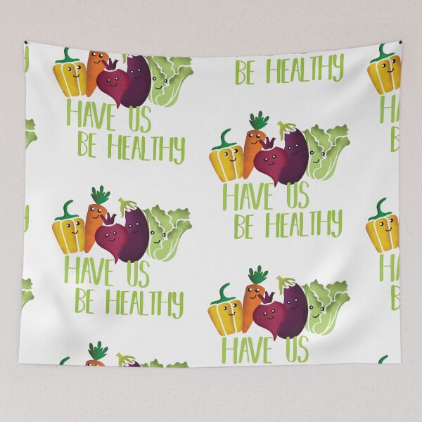 Item preview, Have Us Be Healthy with Veggies designed and sold by Soumita.