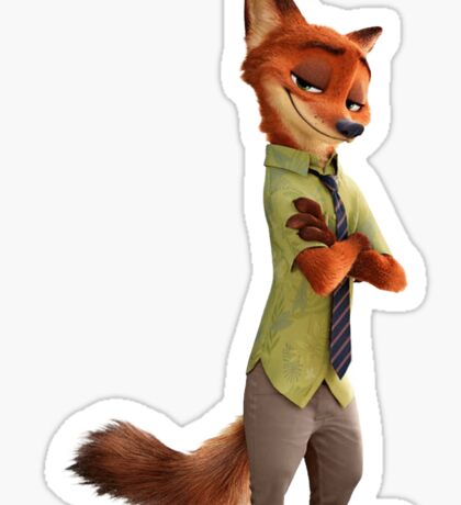 zootopia stickers redbubble