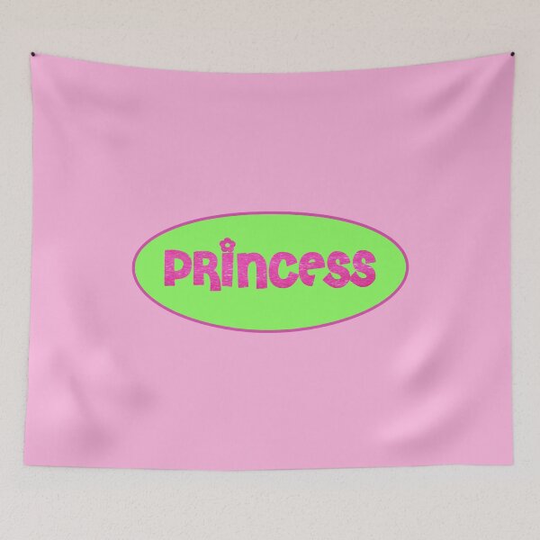 Item preview, y2k princess text designed and sold by stickersbyro ☆.