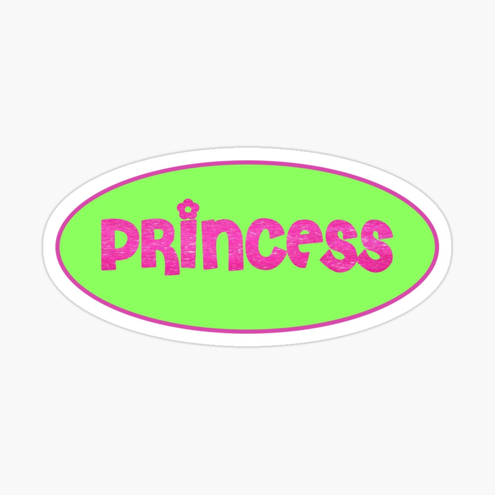 y2k princess text Pillow