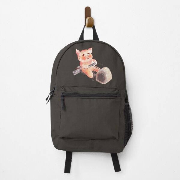 Item preview, Sweaty Pig on Rowing Machine designed and sold by Jieul.