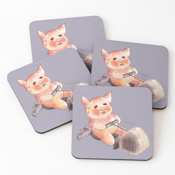 Item preview, Sweaty Pig on Rowing Machine designed and sold by Jieul.