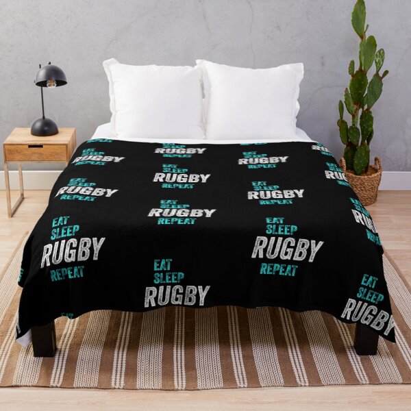 Item preview, eat, sleep, rugby, repeat designed and sold by maakamiri.