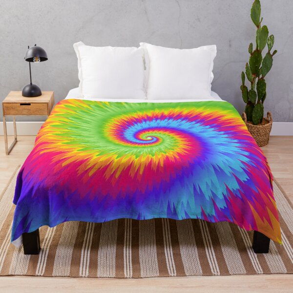 Item preview, Tie Dye 01, bright rainbow designed and sold by Slanapotam.
