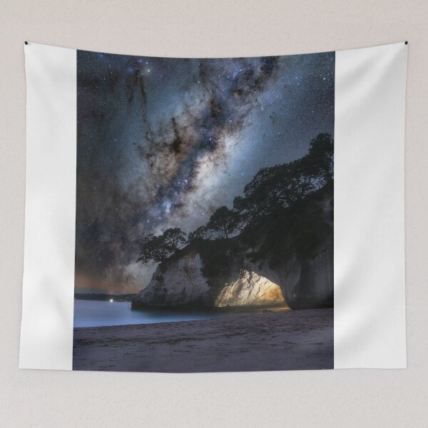 Item preview, Milky Way at Cathedral Cove Coromandel New Zealand designed and sold by TUXXY.