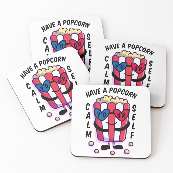 Item preview, Have a popcorn calm yourself - Cute popcorn gift for national popcorn day designed and sold by CreativaArt-.
