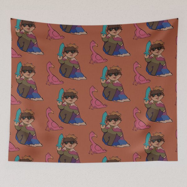 Item preview,  Eret The bi king and their flamingo :] designed and sold by Twiggypng.