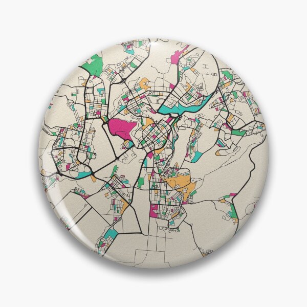 Item preview, Yerevan, Armenia Street Map designed and sold by A Deniz Akerman.