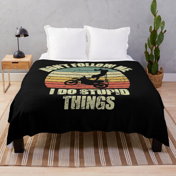 Item preview, motor cross Stunts adventurers Don't follow me i do stupid things designed and sold by 123428094.