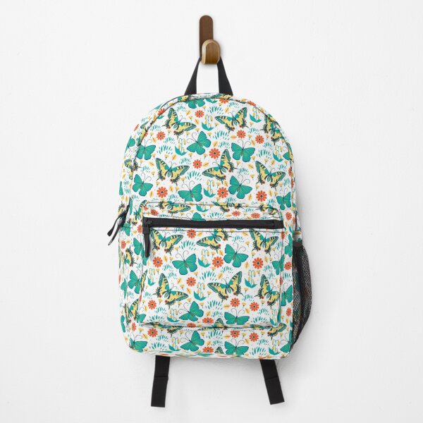 Item preview, Butterflies With Flowers Seamless Pattern designed and sold by SSK Designs.