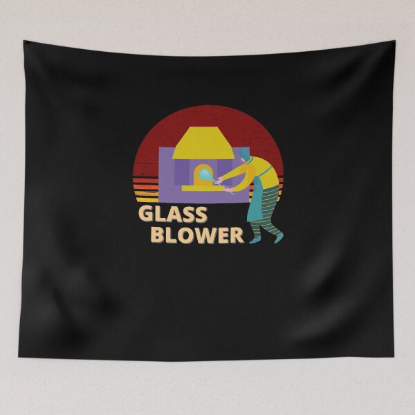 Item preview, Glass blowing Lover Glassblowing Glassblower Gift Glassmith designed and sold by trendo.