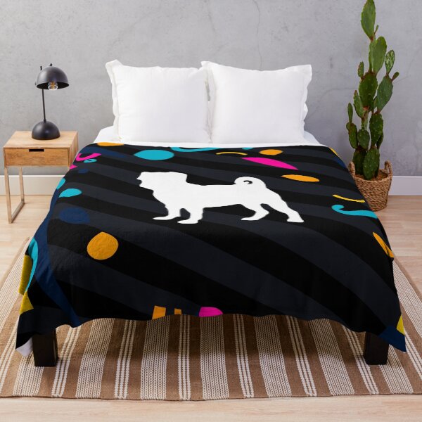 Item preview, Colorful Pug Cutout designed and sold by XOOXOO.
