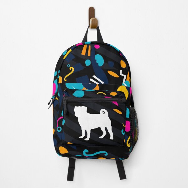 Item preview, Colorful Pug Cutout designed and sold by XOOXOO.