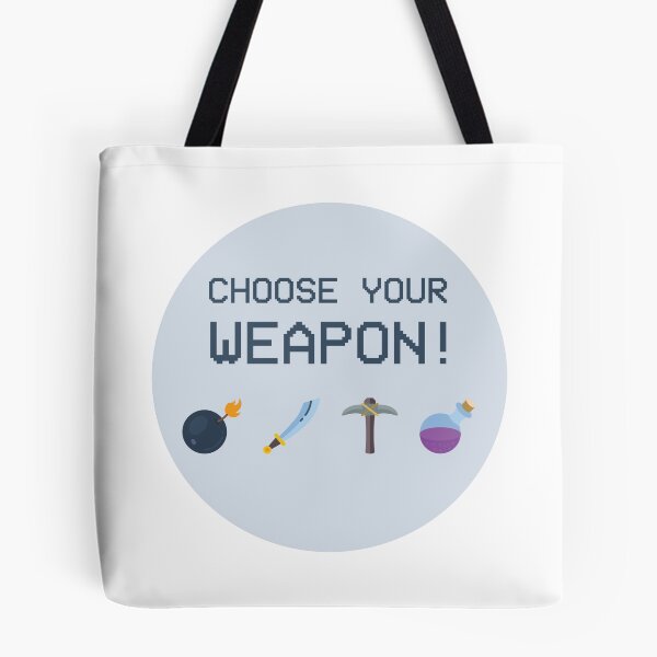 Item preview, Choose Your Weapon  designed and sold by CyberCubed.