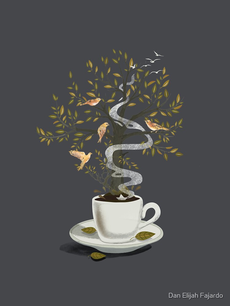 "A Cup of Dreams" Tshirt by dandingeroz Redbubble