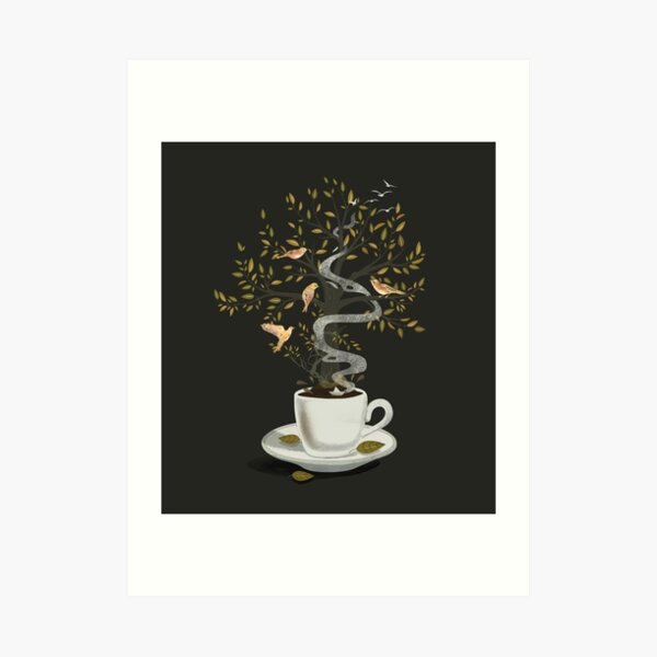 A Cup of Dreams Art Print