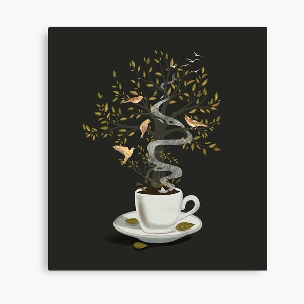 A Cup of Dreams Canvas Print