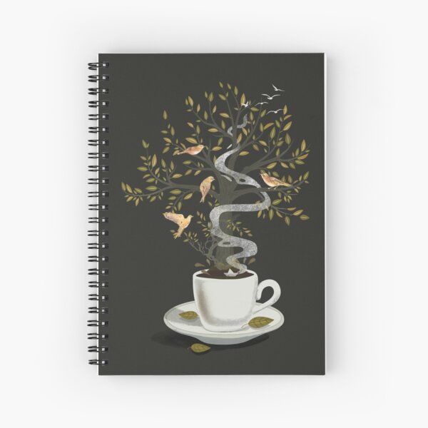 A Cup of Dreams Spiral Notebook