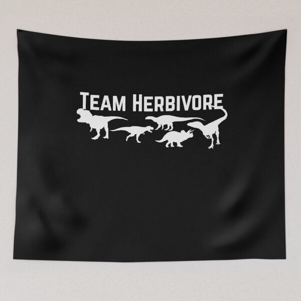 Item preview, Team Herbivore Vegan Veggie Vegetarian Vegan Gift Dinosaur Dino Funny Vegan designed and sold by Akmloza.