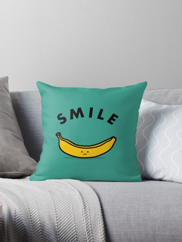 banana throw pillow