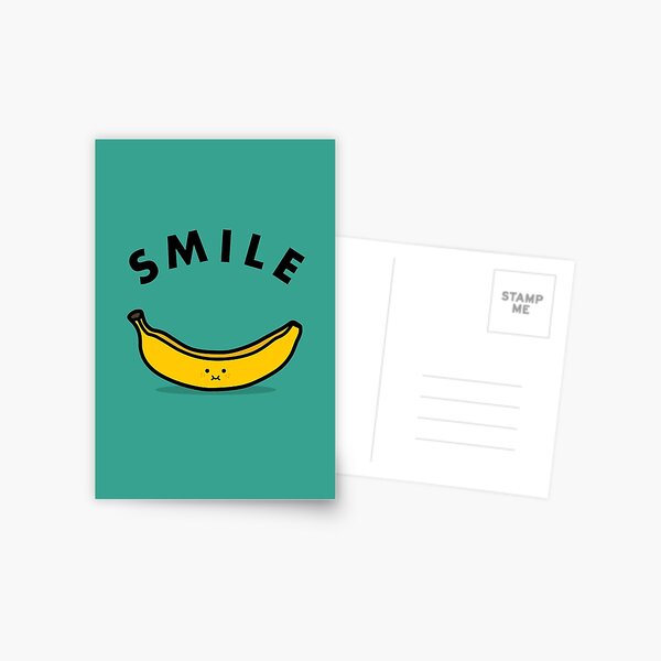 Cartes Postales Sur Le Theme Sourire Redbubble