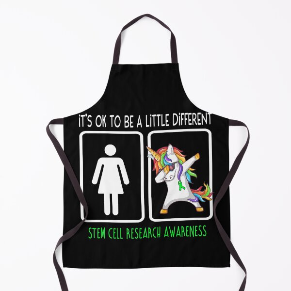 Stem Cell Research Awareness It's Ok To Be A Little Different Apron
