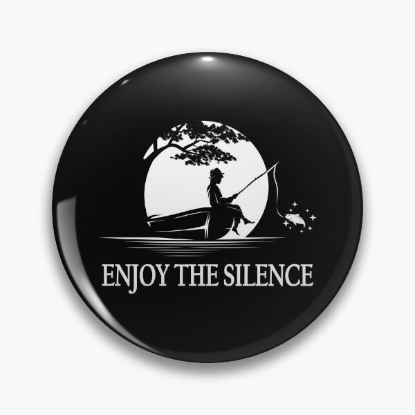 Item preview, Fishing Fishing Enjoy the Silence Gift designed and sold by Macphisto Shirts.