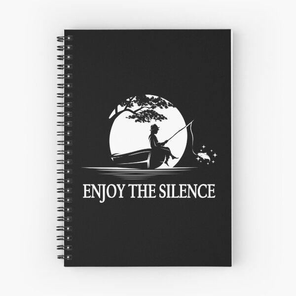 Item preview, Fishing Fishing Enjoy the Silence Gift designed and sold by Macphisto Shirts.