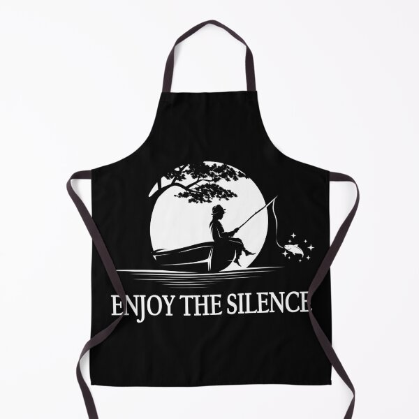 Item preview, Fishing Fishing Enjoy the Silence Gift designed and sold by Macphisto Shirts.