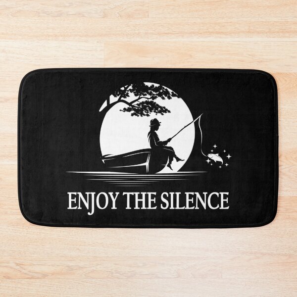 Item preview, Fishing Fishing Enjoy the Silence Gift designed and sold by Macphisto Shirts.