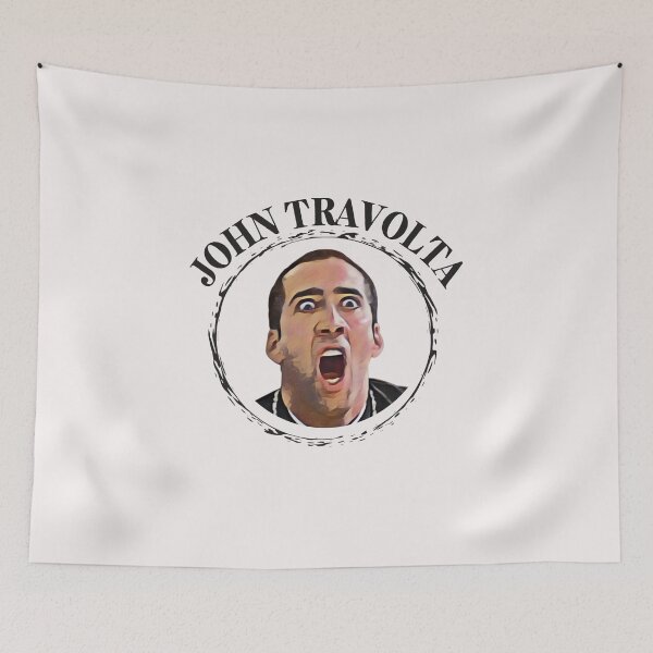 Item preview, Nicolas Cage Face Off - Design 2 Black designed and sold by Millenial Designs.
