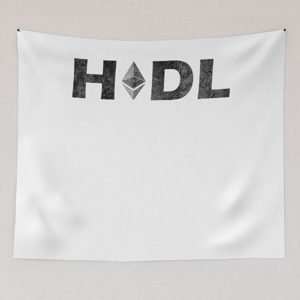 Aperçu de l'œuvre HODL Ethereum ETH crypto HODLer créée et vendue par DerNerd.