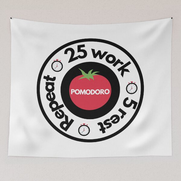 Item preview, Pomodoro Productivity Hack | Project Management | Sticker designed and sold by Oasie.