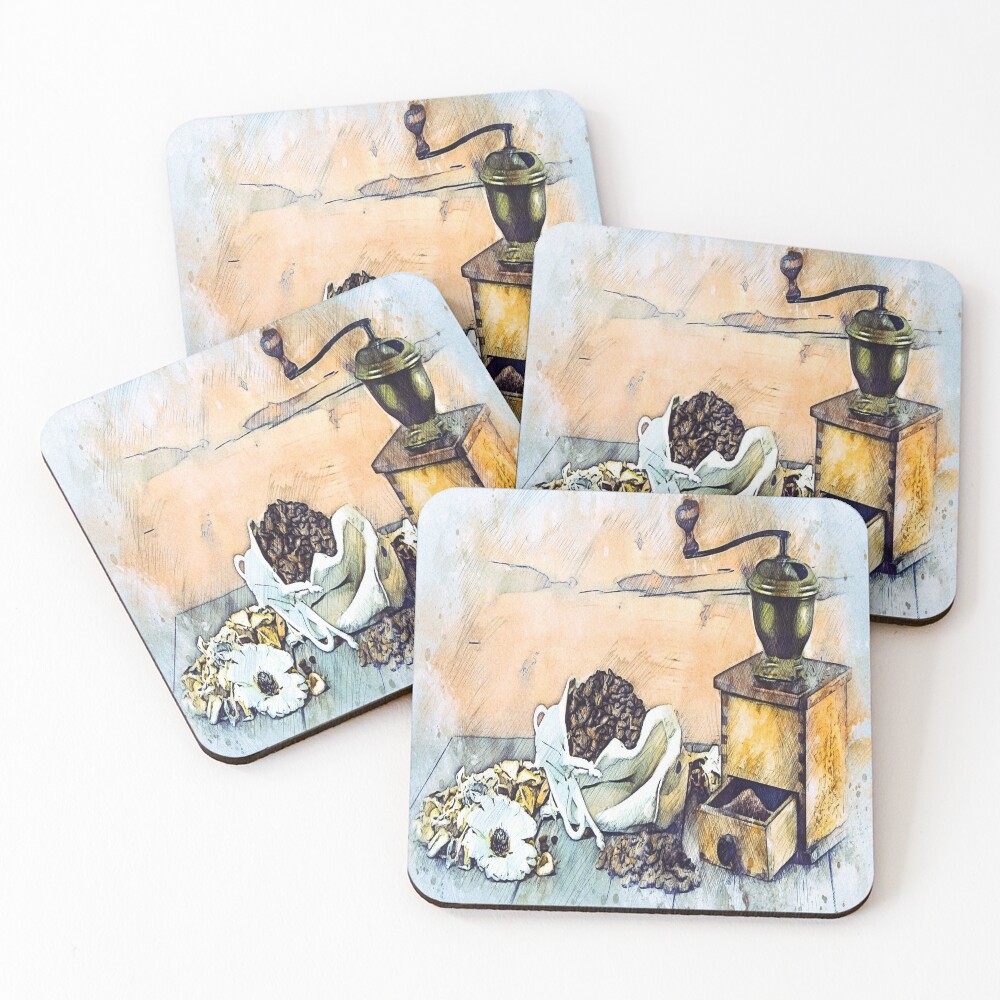 Item preview, Coasters (Set of 4) designed and sold by Tifaprint.