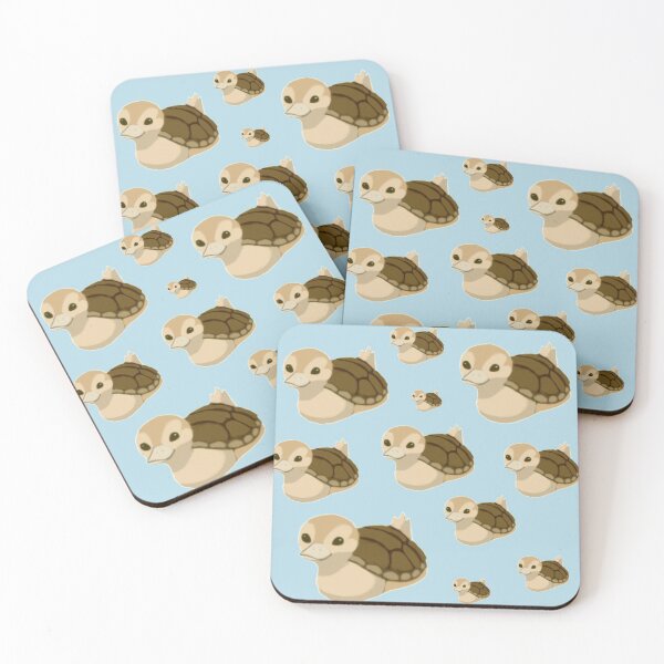 Item preview, Atla turtle duck /  ducks blue legend of kora sticker pack designed and sold by lil-stickershop.