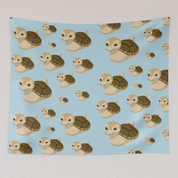 Item preview, Atla turtle duck /  ducks blue legend of kora sticker pack designed and sold by lil-stickershop.