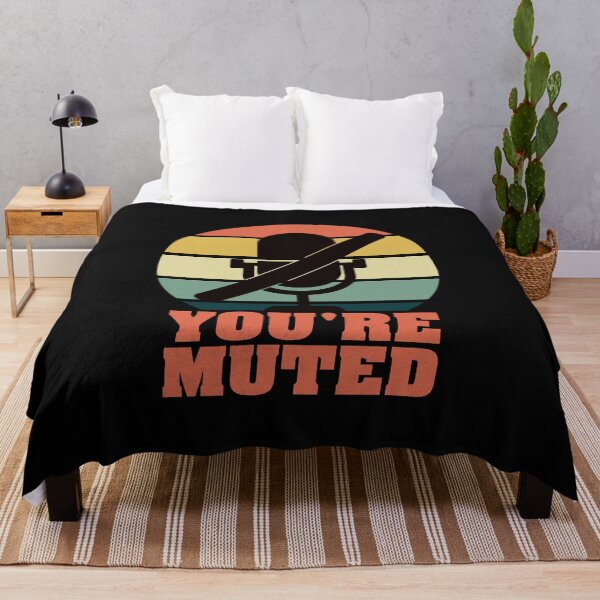 Item preview, You're Muted Essential Classic Work Sticker And Shirt Design designed and sold by Glike.