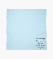 Yes, I'm Single (Sasuke Uchiha) Scarf