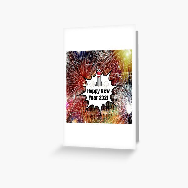 Item preview, Happy New Year 2021 designed and sold by Creative4U.