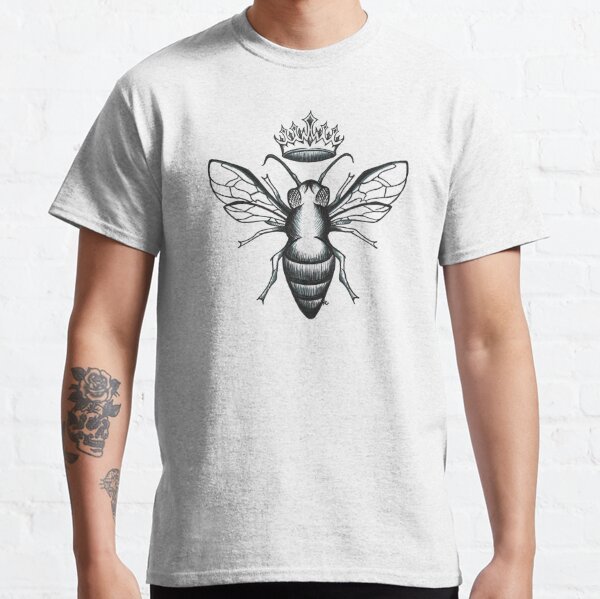 Queen B - Queen Bee With a Crown T shirt | Poster