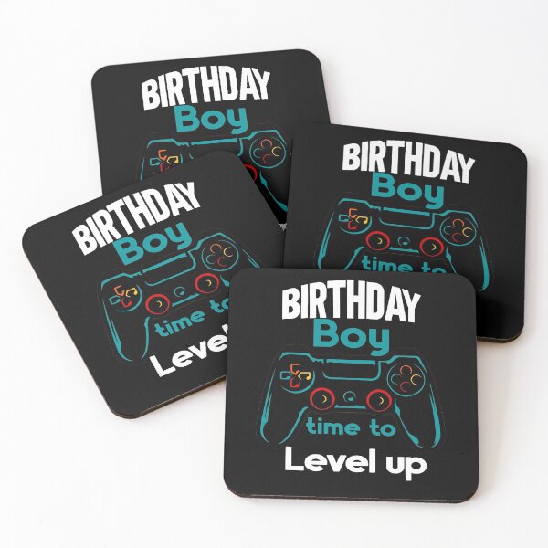 Item preview, Birthday Boy Time to Level Up Funny illustration Gift designed and sold by KO-Design.