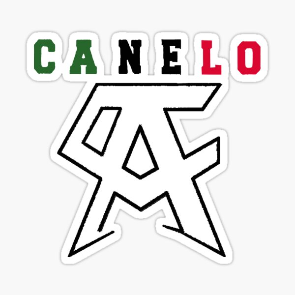 Canelo Logo Stickers for Sale | Redbubble