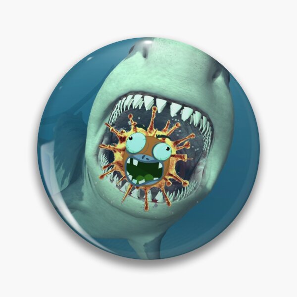 Item preview, Shark vs Covid19 designed and sold by DessignerAJ.