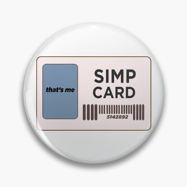 Item preview, Simp Card designed and sold by PeterPrv.