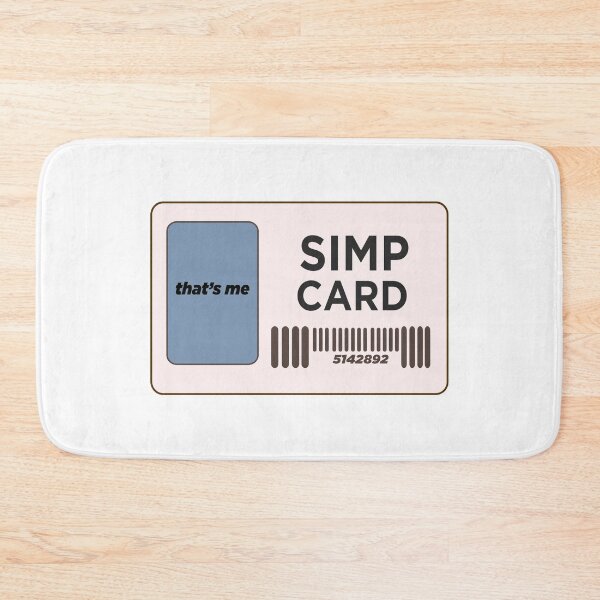 Item preview, Simp Card designed and sold by PeterPrv.
