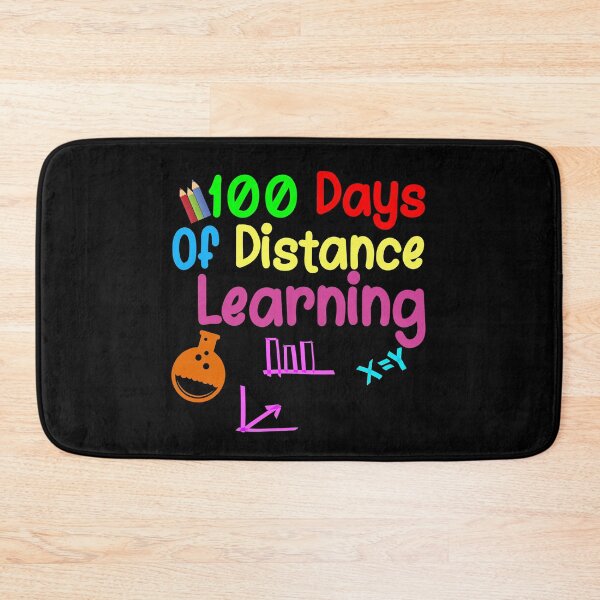 Item preview, 100 Days Of Distance Learning School Virtual Teacher Distance Learning Love designed and sold by Akmloza.