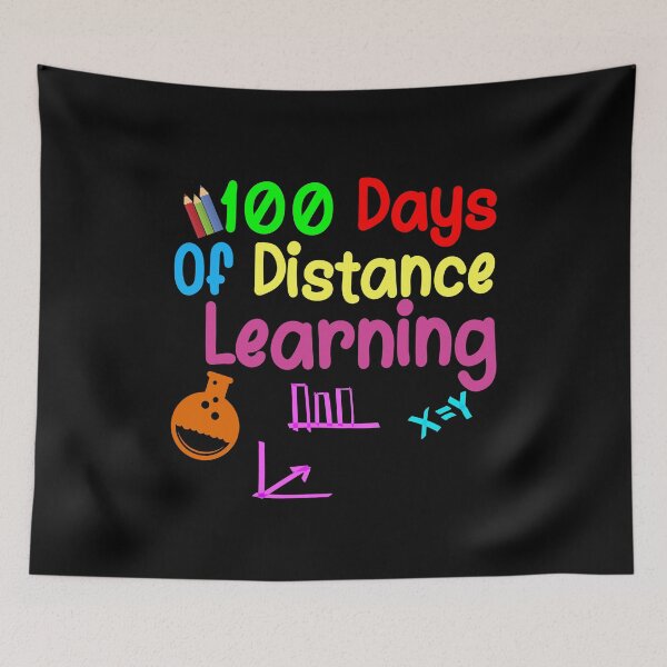 Item preview, 100 Days Of Distance Learning School Virtual Teacher Distance Learning Love designed and sold by Akmloza.